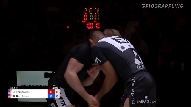 PJ Barch vs JT Torres  2022 ADCC World Championships