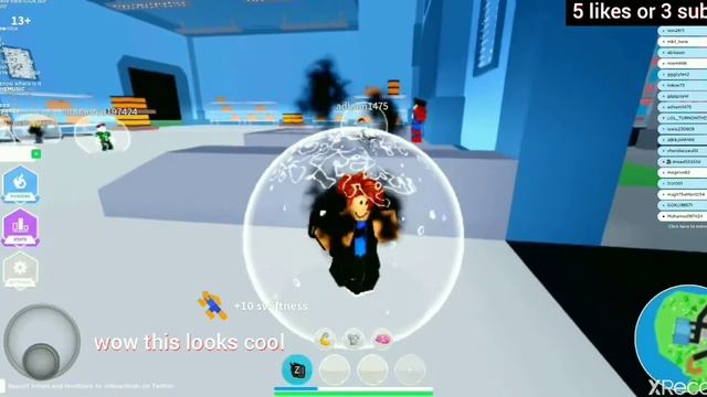 I'm becoming a super hero in Roblox power simulator смотреть онлайн