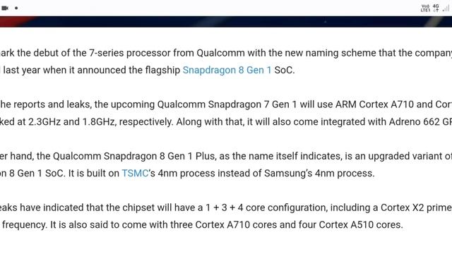 Qualcomm Snapdragon 7 Gen 1 launch event confirmed for May 20 ||