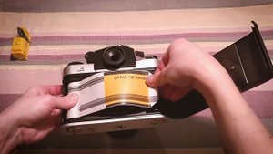 Как заправить плёнку в Киев-60 | Kiev-60 Film Loading