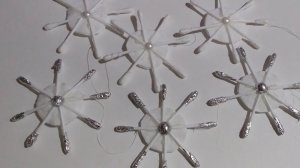 Рукоделие.   Снежинки своими руками . Украшение на окна. Мастер класс. Пошаговый МК для начинающих.