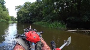 Одиночный вело-водный поход. Часть 2.(р.Анграпа)