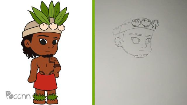 Cómo dibujar a Tui Chibi (Moana: Un Mar de Aventuras) смотреть онлайн