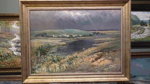 Обзор обучающего фильма по живописи "Радуга". Художник Ревякин смотреть онлайн