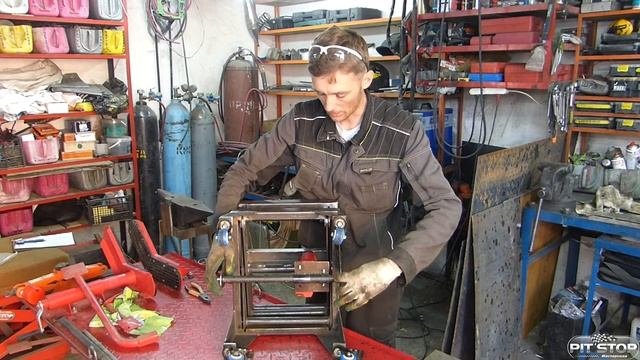 Своими Руками: крутой подъемник для мотоцикла! Ч.2