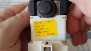 Проверка сливного насоса стиральной машины Indesit и Ariston