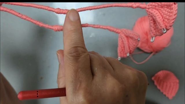 코바늘인형 amigurumi Flamingo 홍학 part 2