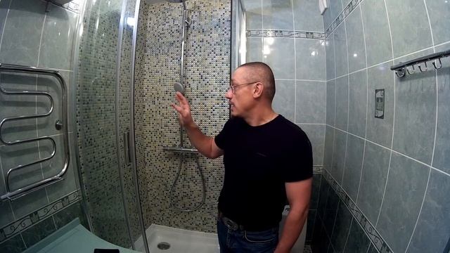 Грамотное устройство душевого уголка. Обзор от Бориса Зайцева. Ремонт санузла. Ремонт квартир в Уфе смотреть онлайн