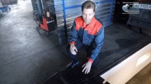 Установка защиты двигателя на автомобиль КАМАЗ 45143