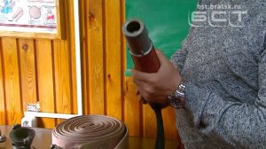 В исправительной колонии № 25 в Вихоревке обучают пожарных