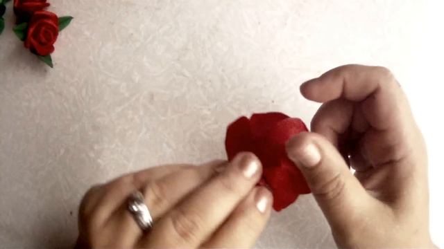 Роза Канзаши Мастер Класс своими руками \   Rose kanzashi Master Class with his own hands\ DIY смотреть онлайн