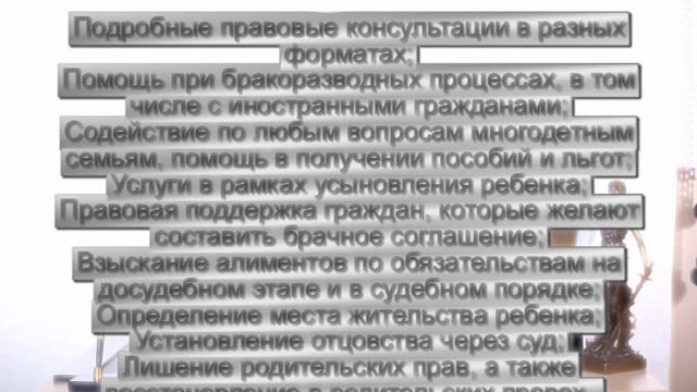 Услуги семейного юриста смотреть онлайн