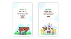 After Effects | всемирный день молока *грам, вк, тикток набор историй