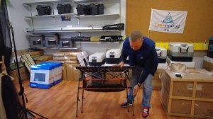 ОЧЕНЬ УДОБНЫЙ  КОМПАКТНЫЙ СКЛАДНОЙ СТОЛИК ДЛЯ ВЫЕЗДОВ НА ПРИРОДУ