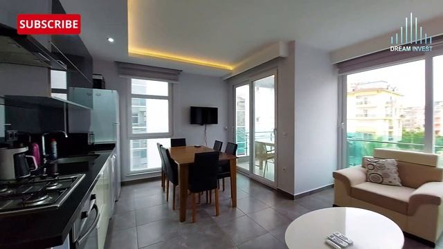 Аланья Турция, 1+1 квартира на продажу, Оба, Алания, 65 м2, 67500€, с видом на общую территорию.
