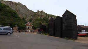 Гастингс, Англия / В поисках аренды великов / Исторический рыбный порт