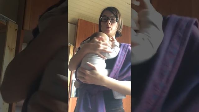 Слинголайфхак. Легкий способ намотать "Кенгуру" смотреть онлайн