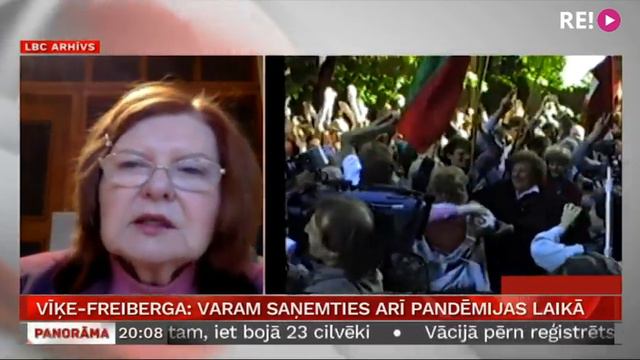 Vīķe-Freiberga: varam saņemties arī pandēmijas laikā смотреть онлайн