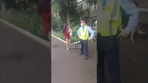 трансвестит подрался с мужиком