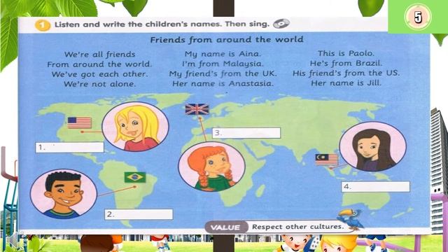 Yr 4 Unit 1 L1 Flags, Countries, Nationalities смотреть онлайн