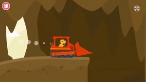 Динозаврик На строительной технике Dinosaur Digger