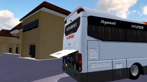 BEST MOD BUS ( HYUNDAI UNIVERSE ) FOR BUS SIMULATOR INDONESIA | FREE DOWNLOAD | TAREQ GAMING