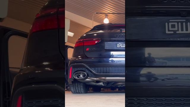 Audi RS6 Avant MTM Akrapovic Exhaust Start