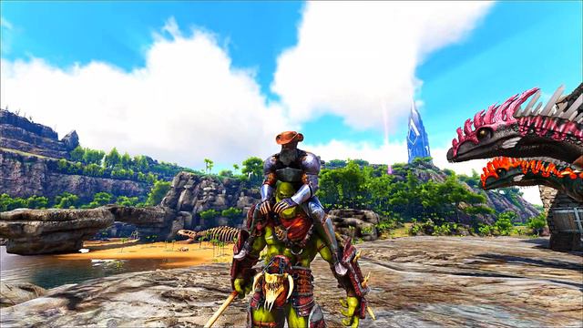 Ark: The Orc Fighter & Gelragarian NPC #11 - Mythical Ragnarok Evolved