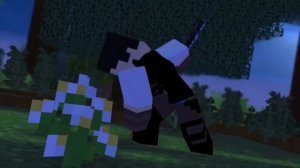"Black And Blue" SashaMT Animations Full Series #1-2 | Rain & JeffVix A Minecraft Music Video
