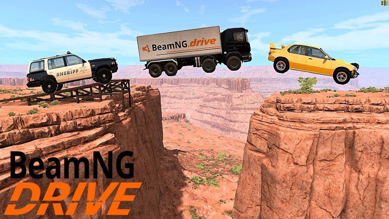 Самая реалистичная игра в мире BeamNGDrive
