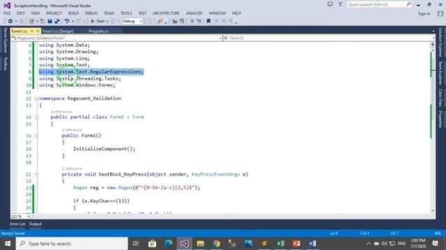 LEC# 18: What is REGEX and how we can use REGEX in C# Windows form Application #Regex #Windowsform смотреть онлайн