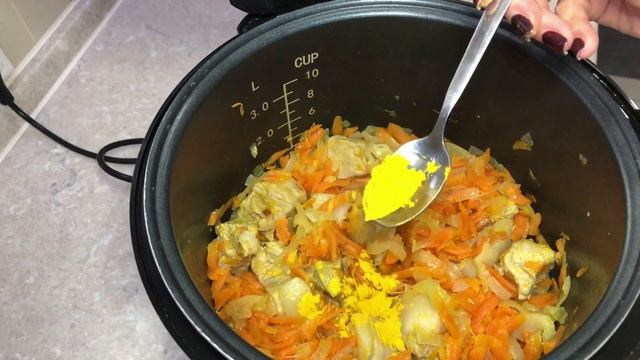 Как приготовить плов в мультиварке (Redmond)? Легко, быстро и просто?? смотреть онлайн