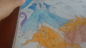 РАСКРАСКА КАРАНДАШАМИ/СНЕЖНАЯ КОРОЛЕВА