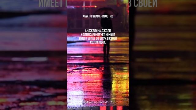 Факт о знаменитостях №2 (Анджелина Джоли) смотреть онлайн