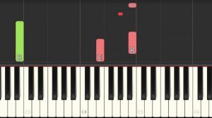 Titanic - My Heart Will Go On (Easy Piano Tutorial)