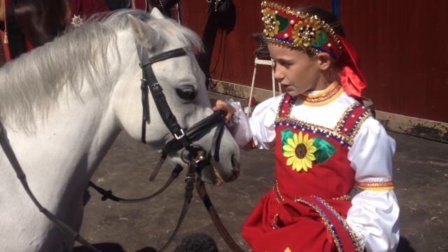 Потапова Валентина - 9-летняя воспитанница Церемониальной группы КШВЕ