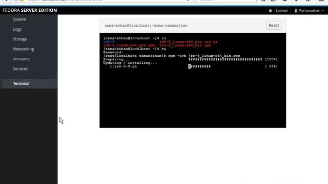 Java 9 (Oracle JRE 9), How to install in Fedora Server 26 смотреть онлайн