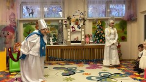 "Зимняя пляска" (М. Старокадомский) Группа №2 "Птенчики"