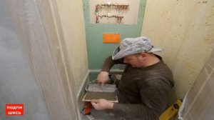 как правильно клеить плитку