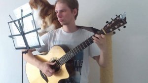 Пламенный свет (Макс Корж) - Фингерстайл на гитаре ноты+табы