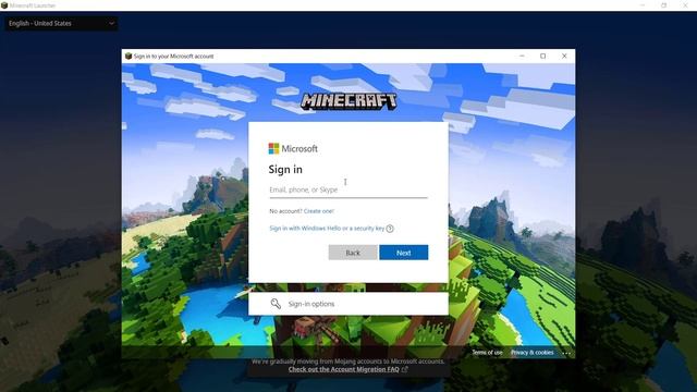 How To Sign In to Minecraft after Migration