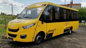 Школьный Автобус НЕМАН 420238-511 на новом шасси IVECO (обзор с салоном)