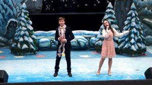 "Новогодние снежинки" сл.Н.Осошник, муз. В.Осошник , исп. Елизавета Веселина-Ларчикова и Семён Штеп
