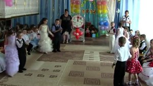 Детский танец парами в садике ШКОЛА