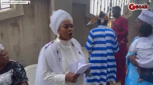 Grand Entrance! Bidemi Kosoko Shows Off Her Dance Moves During Her Daughter's Naming Ceremony