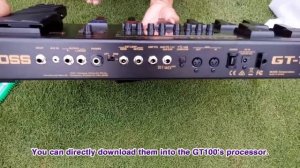 GT-100v2 Boss Guitar Multi Effects Processor