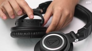 Audio-Technica ATH-M50xBT Wireless Headphones Unboxing & How To Pair With A Smartphone