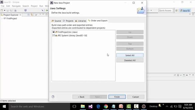 Creating Your First Java Eclipse Project | Selenium Online Training Videos | Creating Java Project