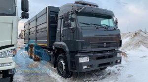 Бортовой зерновоз на шасси Камаз-6520 под Заказчика...