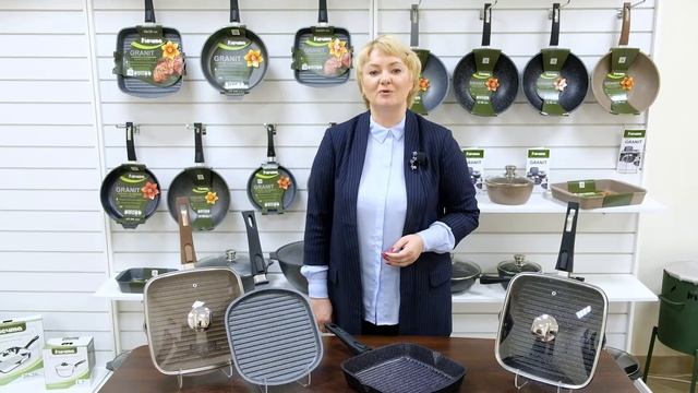 ОБЗОР сковороды-гриль с антипригарным покрытием Мечта™